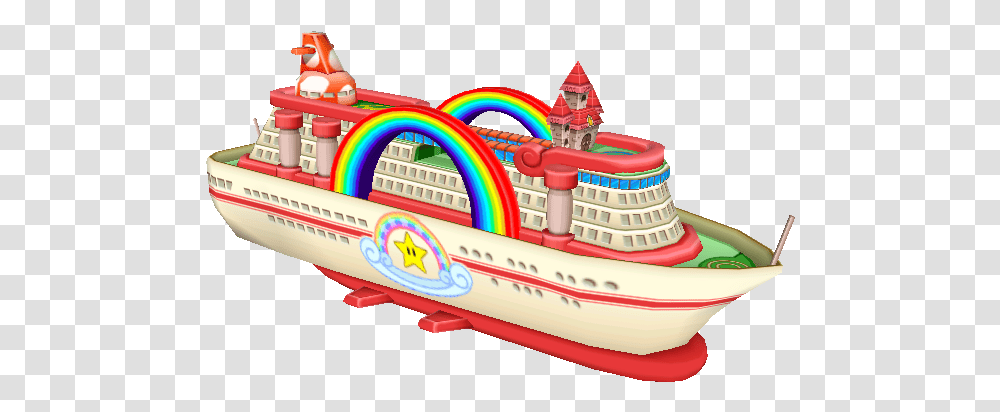 Download Zip Archive Mario Party 7 Cruise Ship, Transportation, Vehicle, Inflatable, Boat Transparent Png