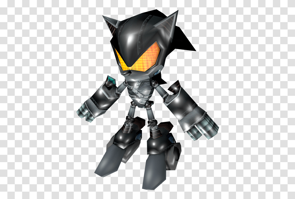 Download Zip Archive Mecha Sonic Silver Sonic, Toy, Robot, Tripod Transparent Png