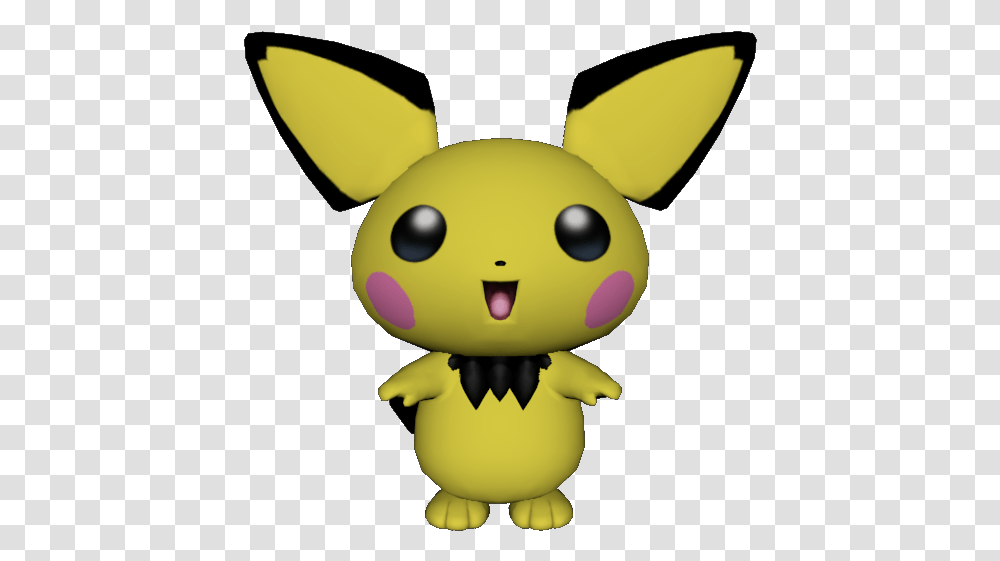 Download Zip Archive Melee Pichu Pokemon Card Ex, Toy, Animal, Invertebrate, Mammal Transparent Png
