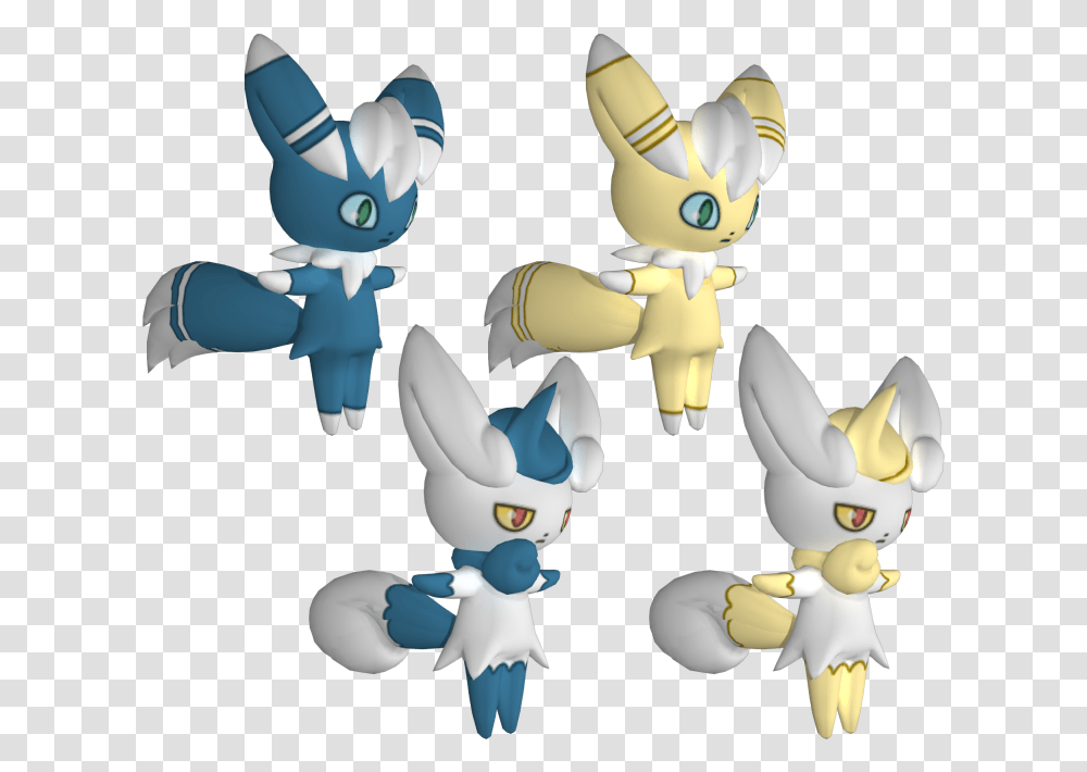 Download Zip Archive Meowstic 3d, Toy, Animal Transparent Png