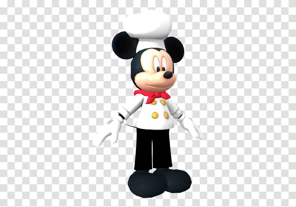 Download Zip Archive Mickey Mouse The Models Resource, Toy, Figurine, Chef Transparent Png