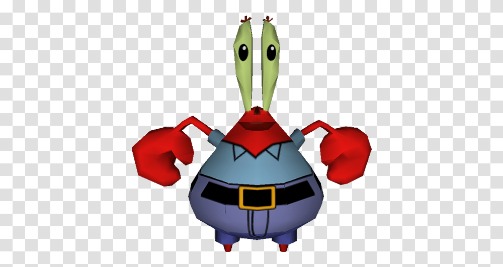 Download Zip Archive Mr Krabs Models Resource, Toy, Pac Man, Bomb, Weapon Transparent Png