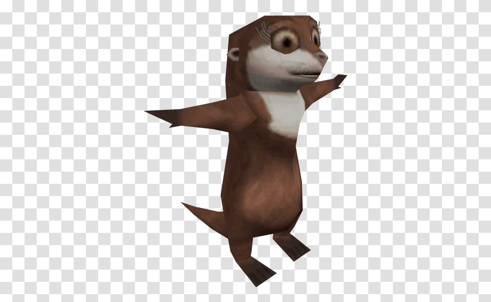 Download Zip Archive Otter, Figurine, Person, Sculpture Transparent Png