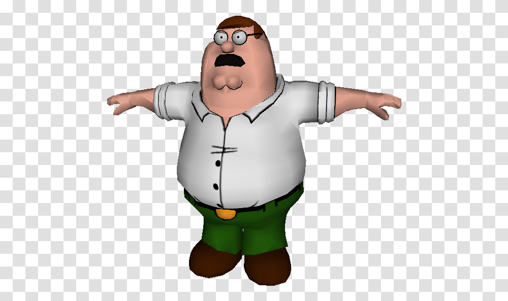 Download Zip Archive Peter Griffin T Pose, Person, Human, Chef Transparent Png