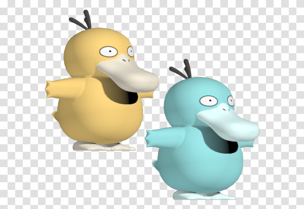 Download Zip Archive Psyduck Model, Animal, Bird, Toy, Insect Transparent Png