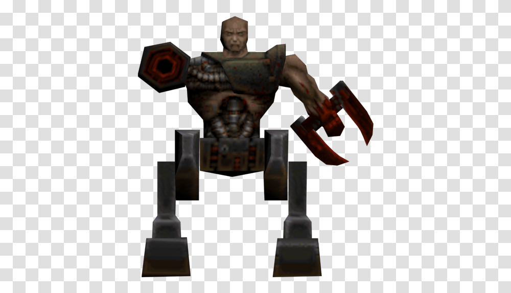 Download Zip Archive Quake 2 Gladiator, Person, Human, Robot, Chess Transparent Png