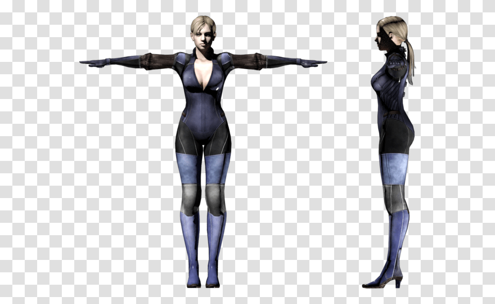 Download Zip Archive Resident Evil Jill Valentine Battlesuit, Person, Female, Costume Transparent Png