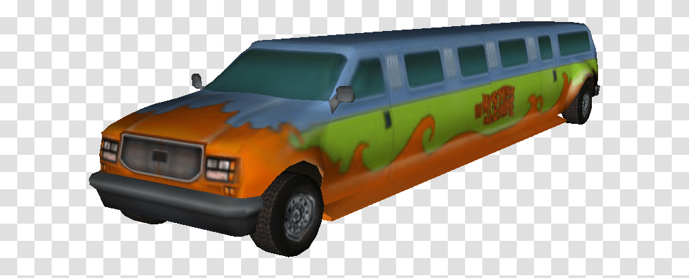 Download Zip Archive Scooby Doo Car, Transportation, Vehicle, Van, Tire Transparent Png