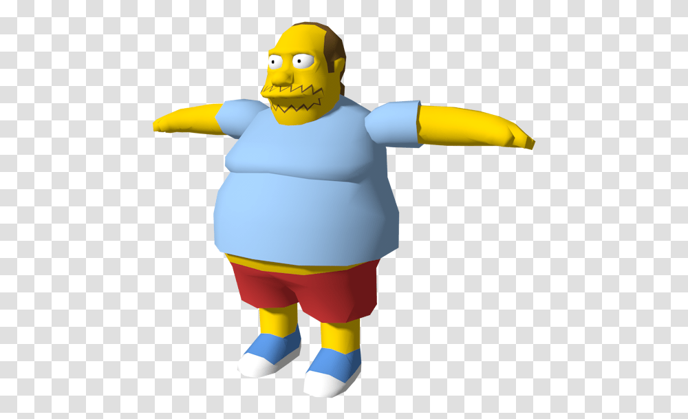 Download Zip Archive Simpsons Hit And Run Comic Book Guy, Toy, Figurine, Outdoors Transparent Png