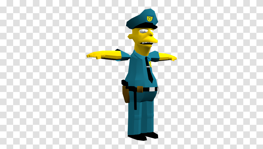 Download Zip Archive Simpsons Hit And Run Eddie, Costume, Toy, Mascot Transparent Png