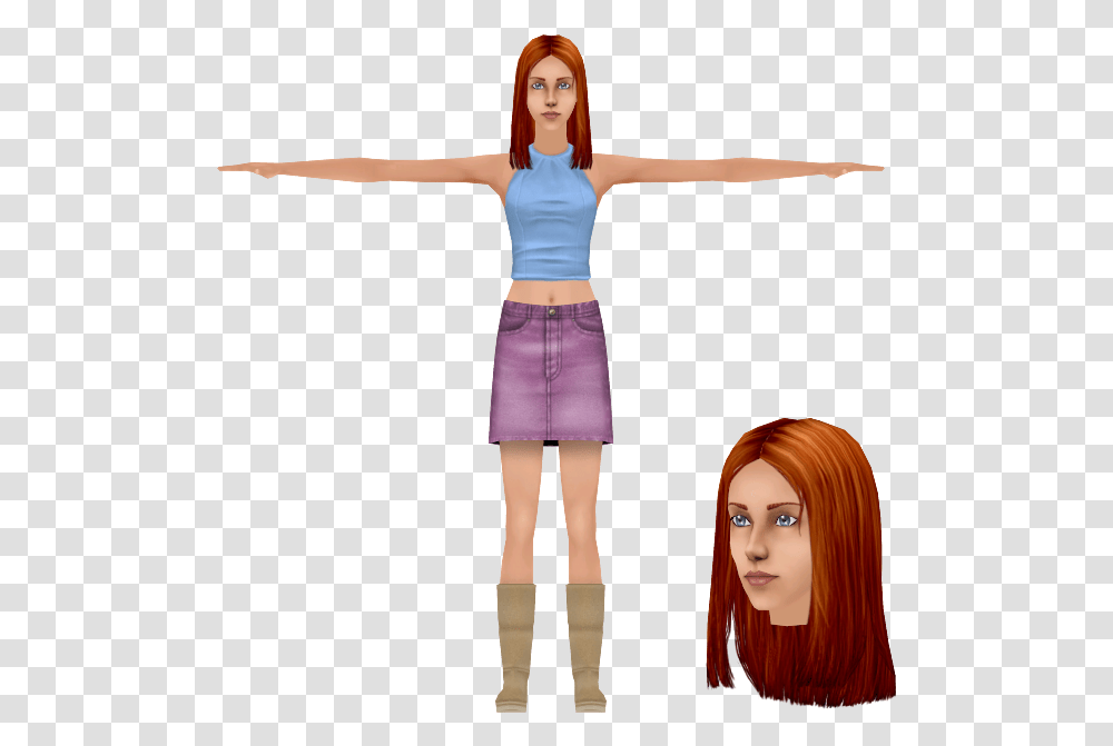 Download Zip Archive Sims 2 Capp, Person, Toy, Doll Transparent Png