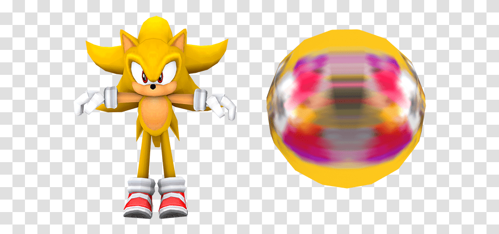 Download Zip Archive Sonic Adventure Super Sonic Model, Toy, Sphere, Balloon Transparent Png