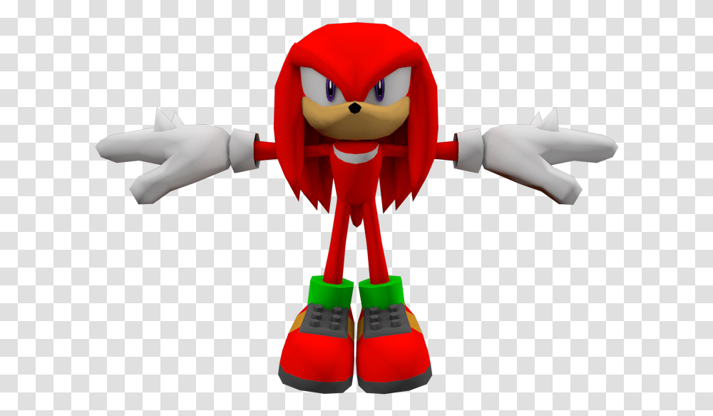 Download Zip Archive Sonic Heroes Knuckles Model, Toy, Robot Transparent Png