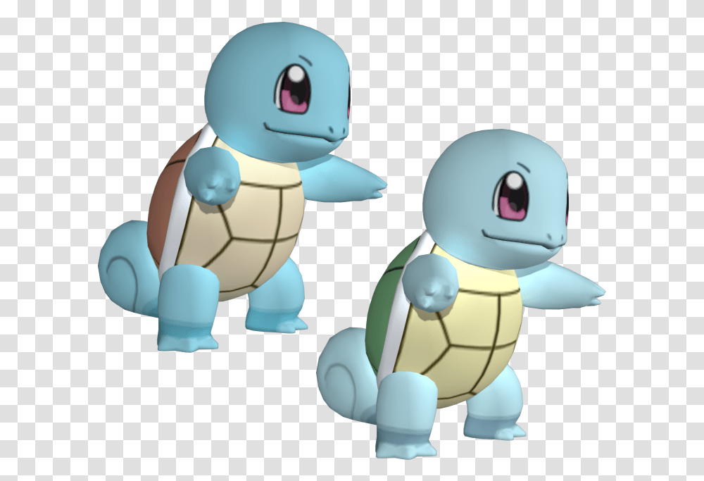 Download Zip Archive Squirtle 3d Model 2009, Animal, Plush, Toy, Mammal Transparent Png