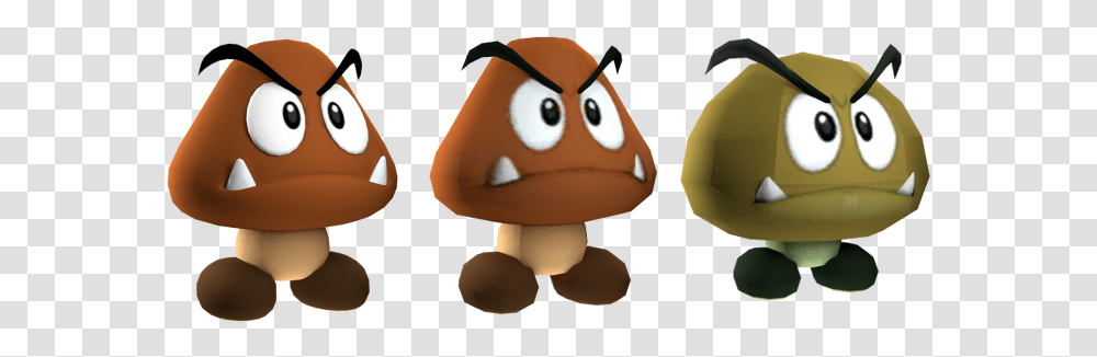 Download Zip Archive Super Mario Galaxy Goomba, Toy, Figurine, Plush Transparent Png