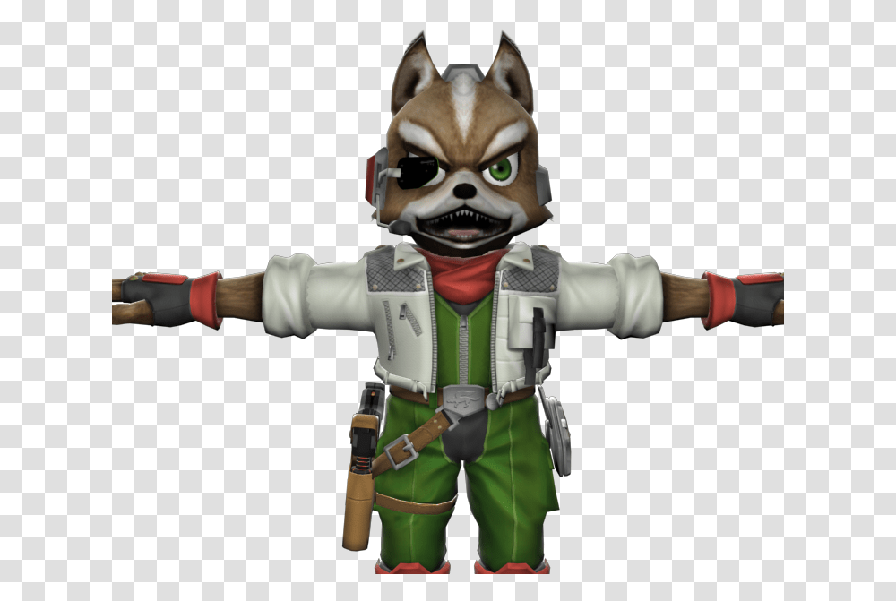 Download Zip Archive Super Smash Bros Fox Model, Person, Human, Toy, Robot Transparent Png