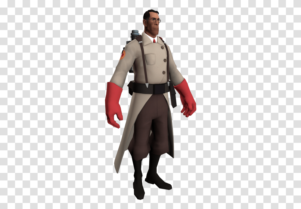 Download Zip Archive Team Fortress 2 Medic Model, Costume, Person, Human Transparent Png
