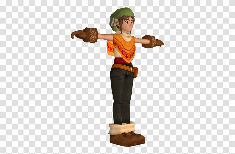 Download Zip Archive Toan From Dark Cloud, Person, Figurine, People Transparent Png