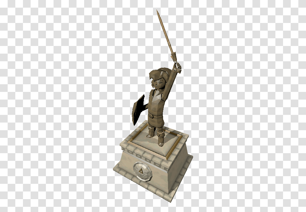 Download Zip Archive Wind Waker Statue In Hyrule Castle, Figurine, Duel, Armor, Ninja Transparent Png