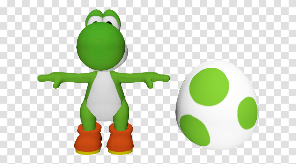 Download Zip Archive Yoshi T Pose, Toy, Tennis Ball, Elf, Green Transparent Png