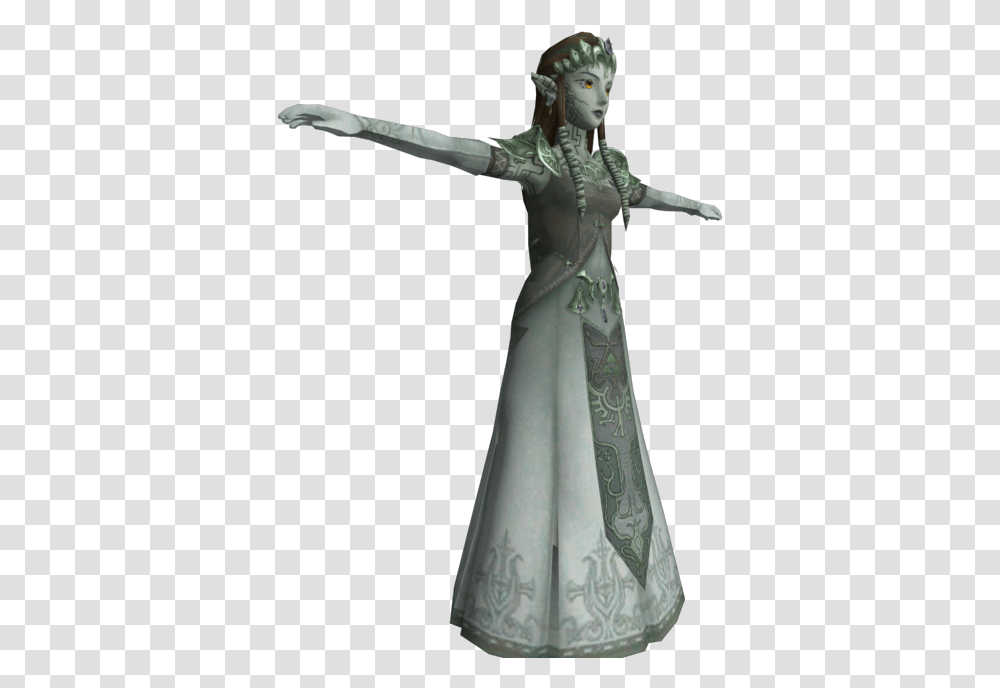 Download Zip Archive Zelda Twilight Princess Model, Figurine, Person, Female Transparent Png