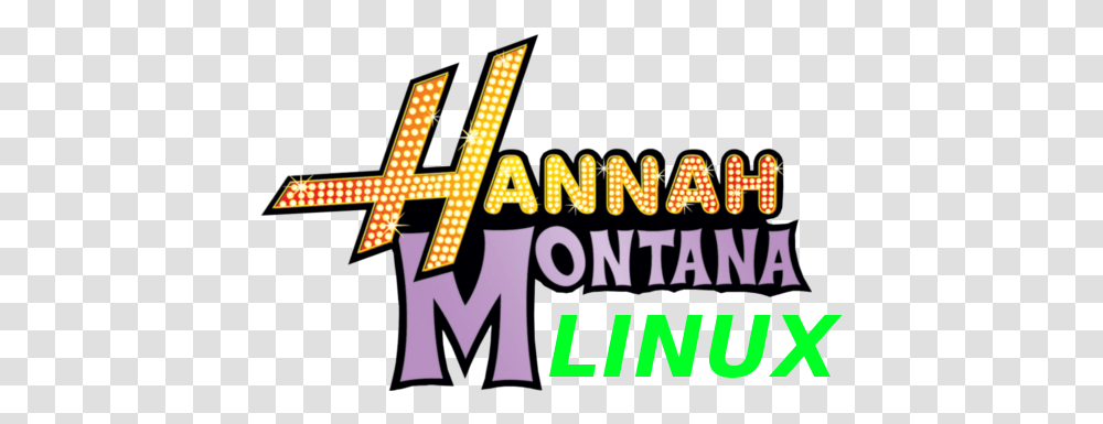 Downloads Hannah Montana Linux Logo, Text, Alphabet, Word, Crowd Transparent Png