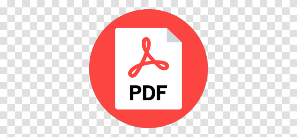 Downloads Pdf Circle Icon, First Aid, Symbol, Text, Alphabet Transparent Png