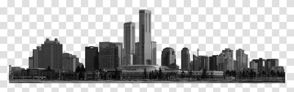 Downtown Edmonton Skyline 2019, Office Building, City, Urban, High Rise Transparent Png