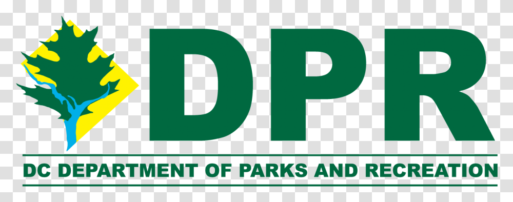 Downtowndc Dpr Logo District Of Columbia Department Of Parks And Recreation, Word, Text, Alphabet, Number Transparent Png