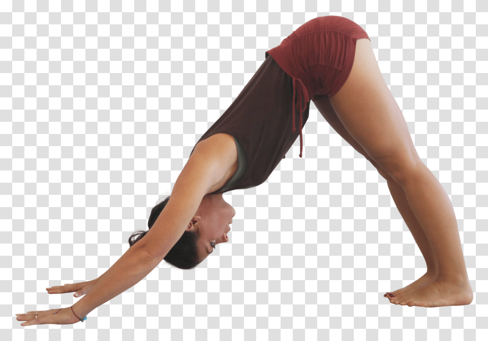 Downward Facing Dog Pose, Person, Human, Fitness, Working Out Transparent Png