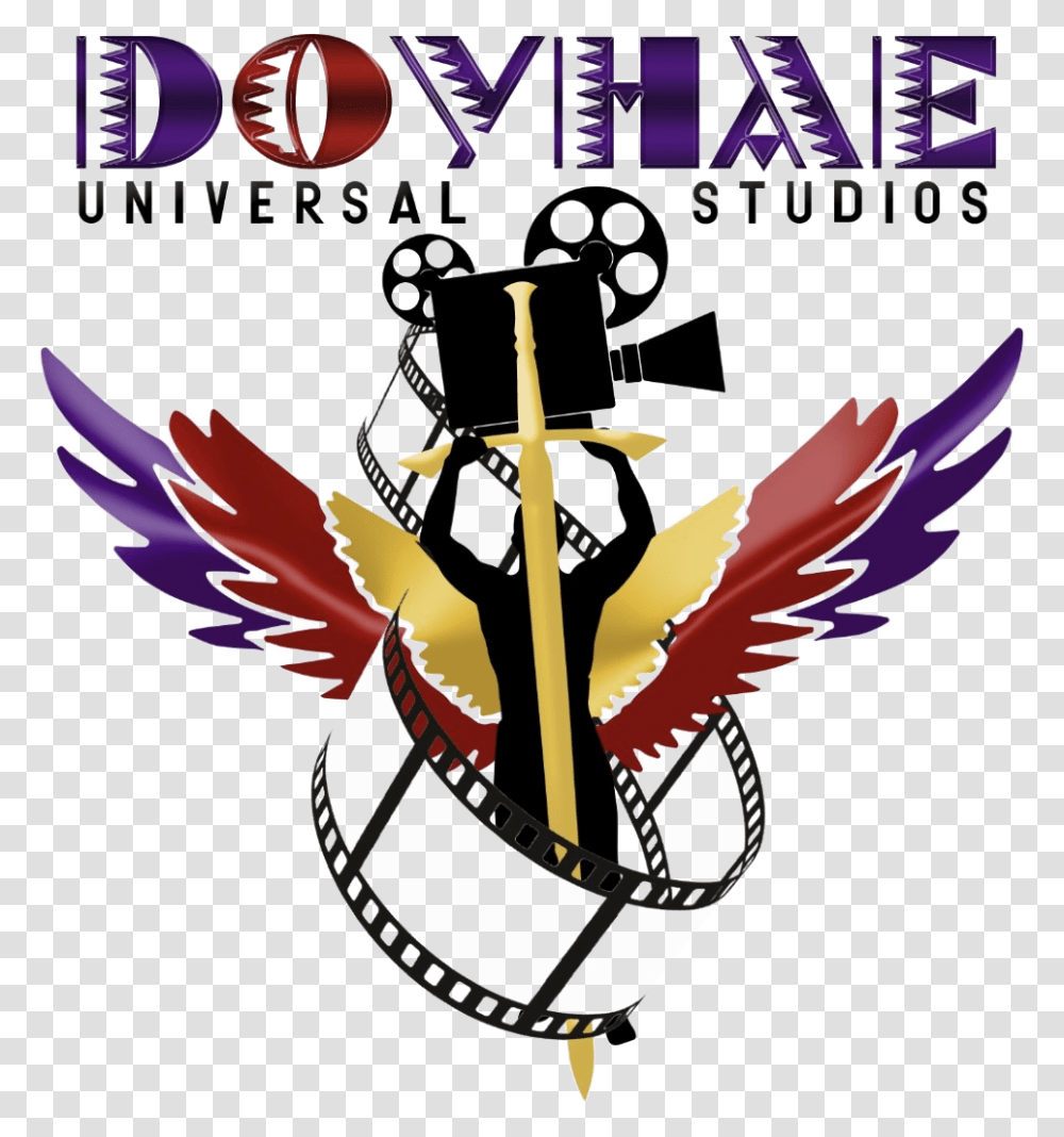 Doyhae Universal Studios Poster, Symbol, Emblem, Logo, Trademark Transparent Png