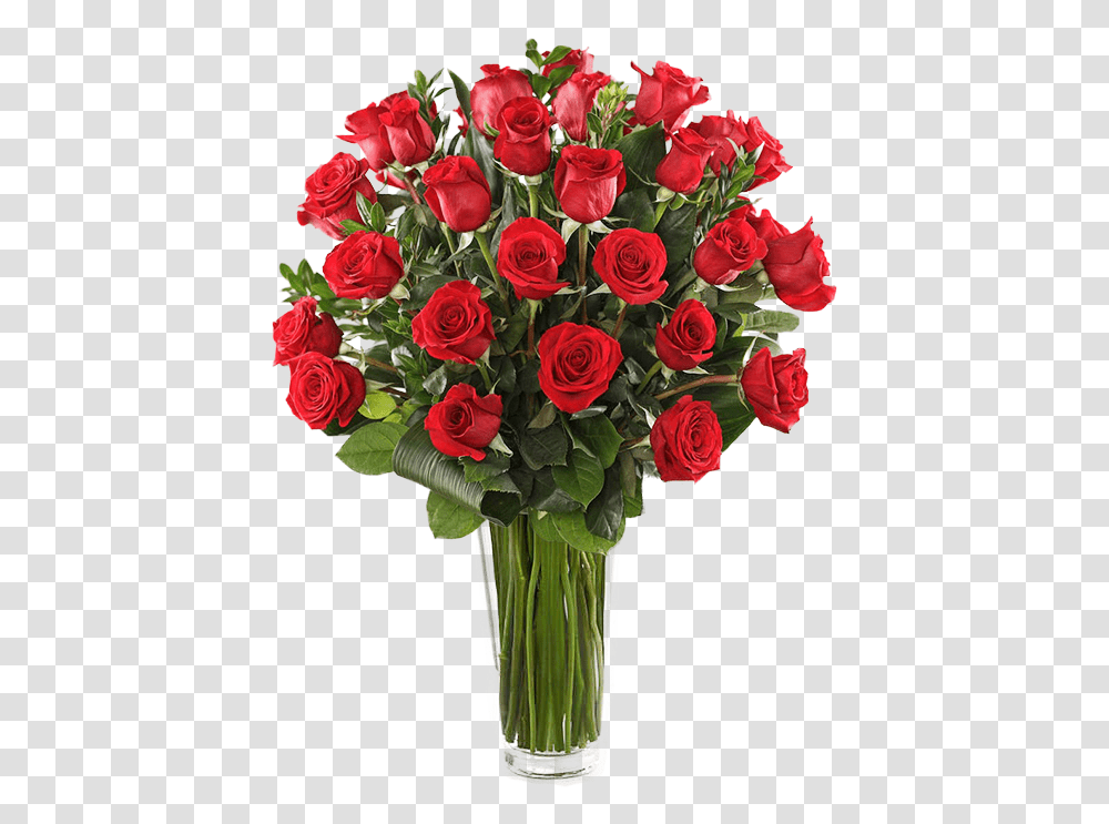 Dozen Red Roses, Plant, Flower, Flower Bouquet, Flower Arrangement Transparent Png
