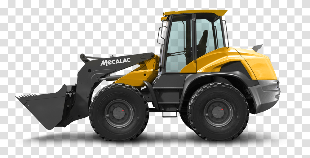 Dozer Vector Back Hoe Mecalac As, Tractor, Vehicle, Transportation, Bulldozer Transparent Png