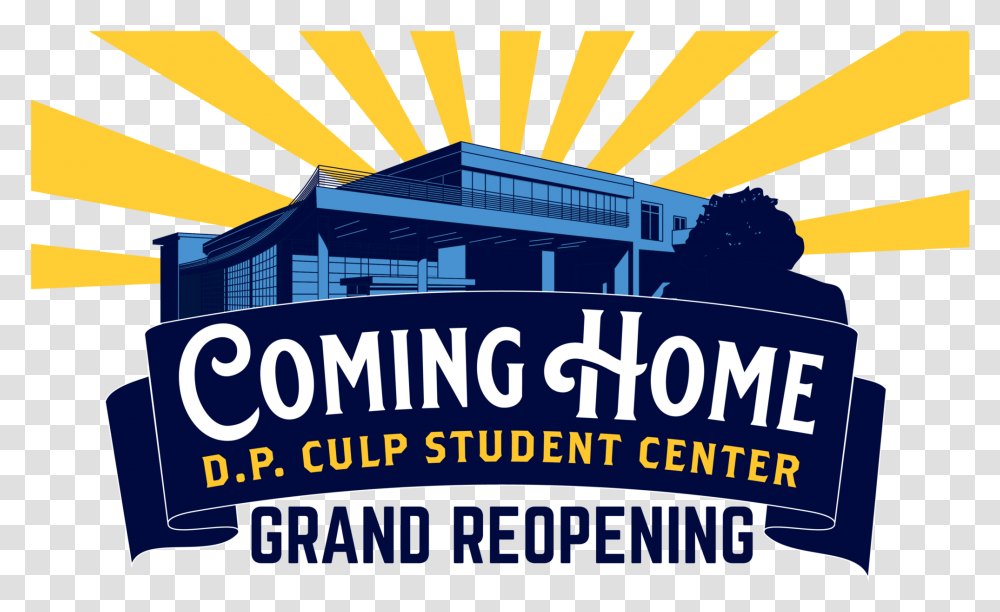 Dp Culp Student Center Grand Reopening Royal Marines Commando, Text, Advertisement, Poster, Label Transparent Png