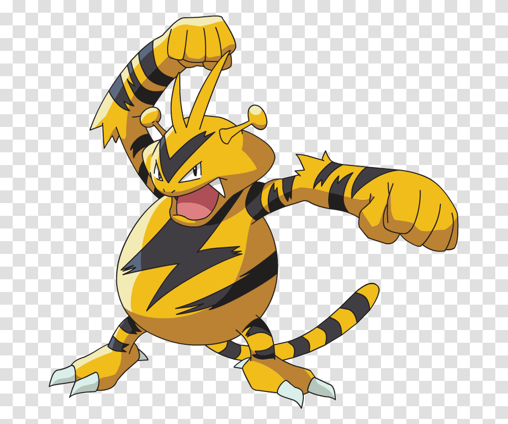 Dp Galactic Battles Pokemon Electabuzz, Dragon, Person, Human Transparent Png