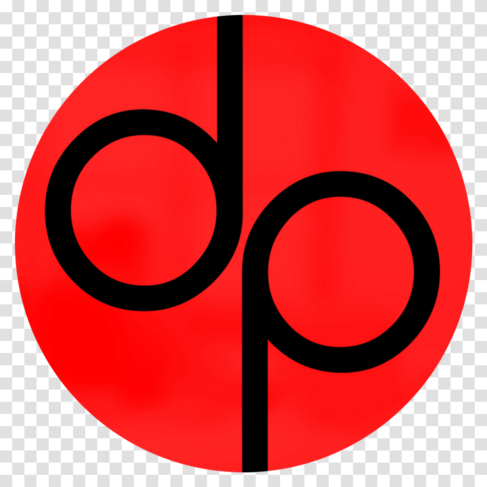 Dp Logo Circle • Daddy Pop Circle, Symbol, Trademark, Sign, Road Sign Transparent Png
