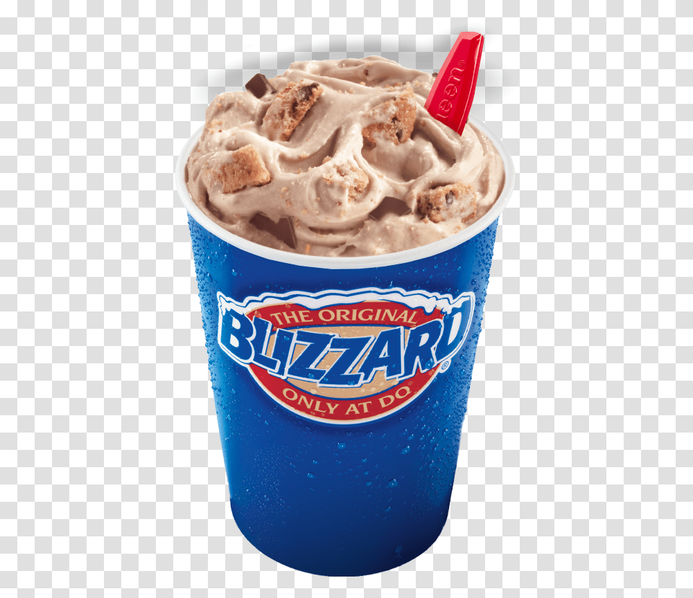 Dq Blizzard Free Dairy Queen Confetti Cake Blizzard, Ice Cream, Dessert, Food, Creme Transparent Png