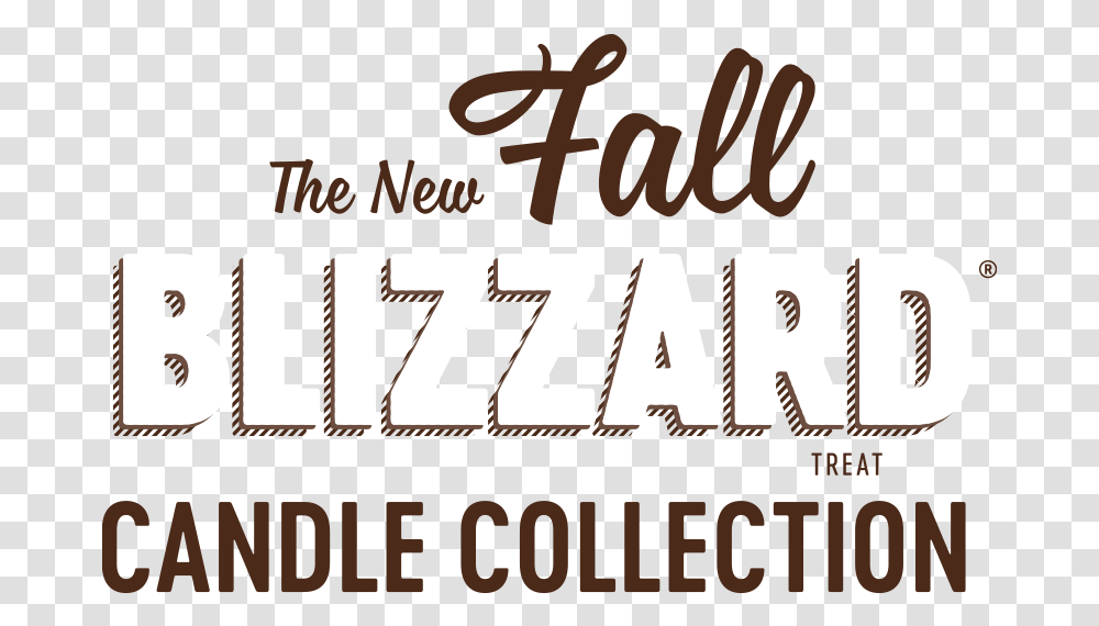 Dq Fall Blizzard Treat Candle Collection Dot, Text, Label, Word, Alphabet Transparent Png