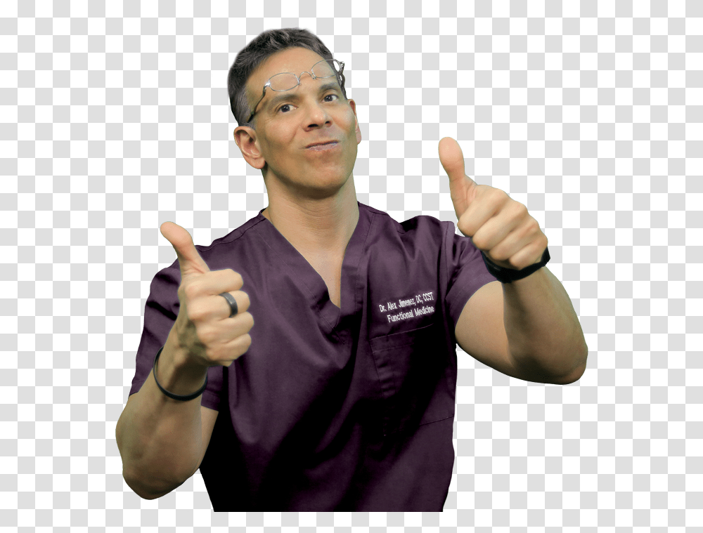 Dr. Alex Jimenez Dc Injury Medical Amp Chiropractic, Thumbs Up, Person, Finger, Human Transparent Png