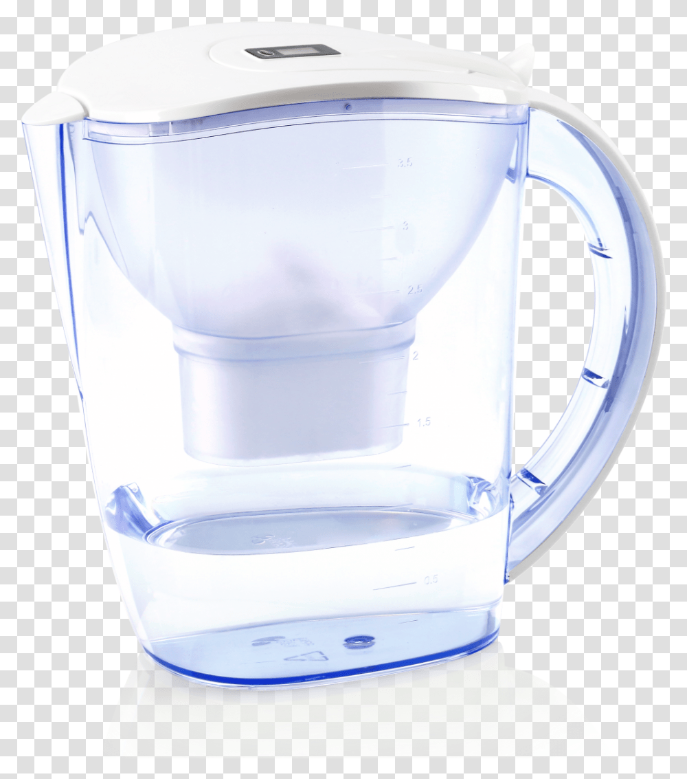 Dr Domum Wellblue Alkaline Water Pitcher 35l Mineral Coffee Cup, Jug, Mixer, Appliance, Water Jug Transparent Png