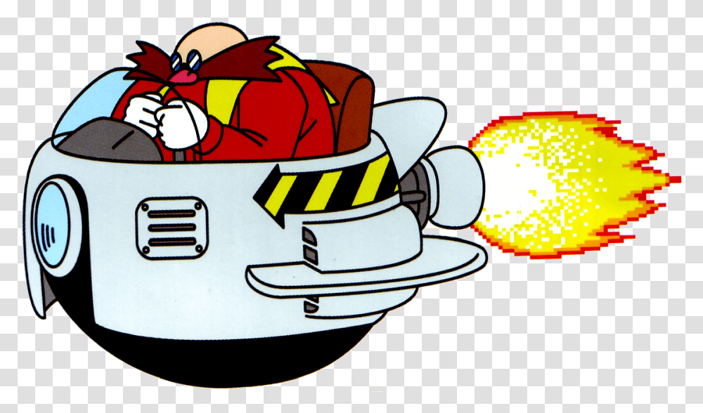 Dr Eggman Egg Mobile, Apparel, Helmet, Crash Helmet Transparent Png