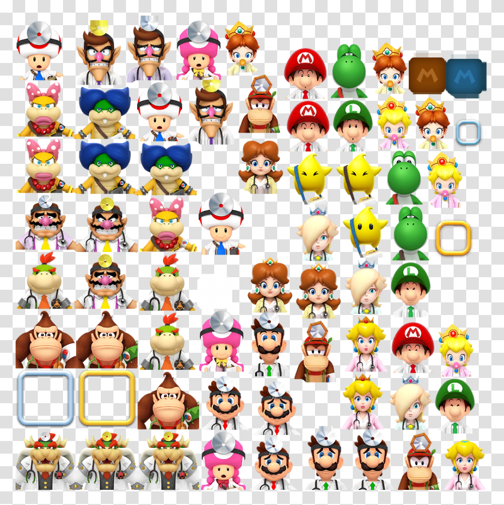 Dr Mario World All Characters, Super Mario, Toy, Person, Human Transparent Png
