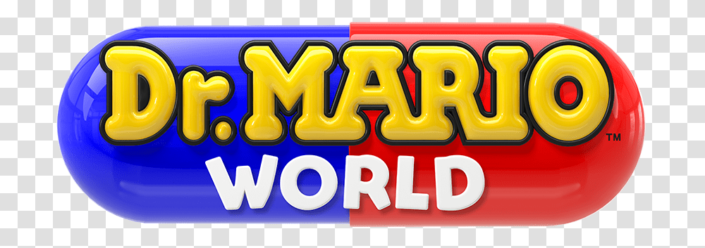 Dr Mario World Logo, Food, Sweets, Confectionery, Word Transparent Png
