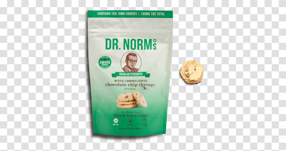 Dr Norm Thc Cookies, Food, Bread, Person, Human Transparent Png