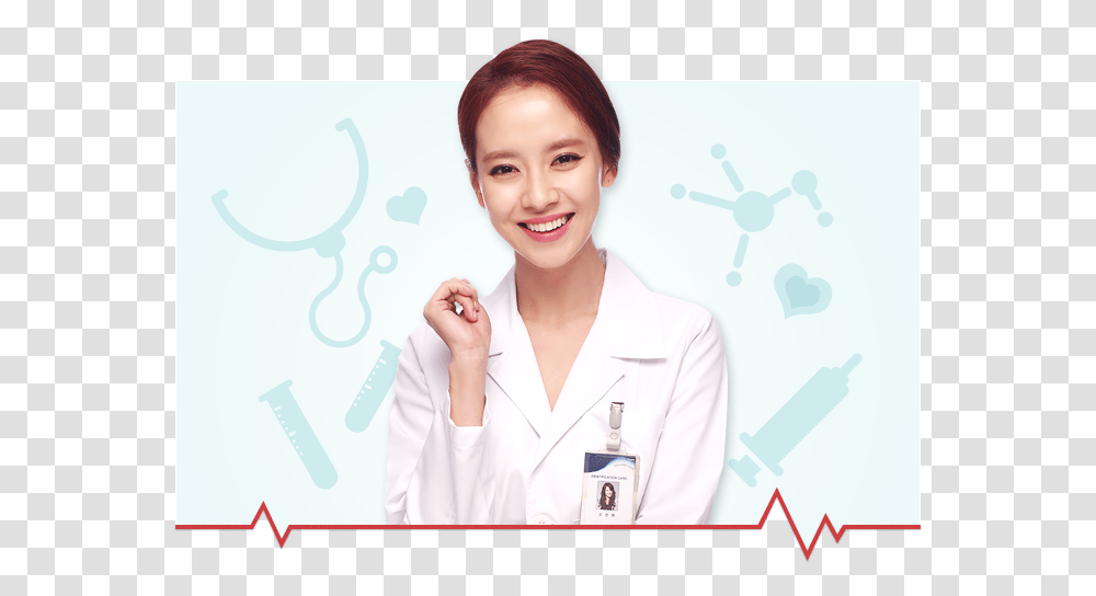 Dr Oh Jin Hye Emergency Couple, Person, Human, Apparel Transparent Png