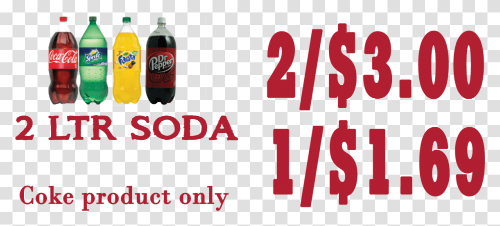 Dr Pepper 2 Liter Bottle, Number, Soda Transparent Png