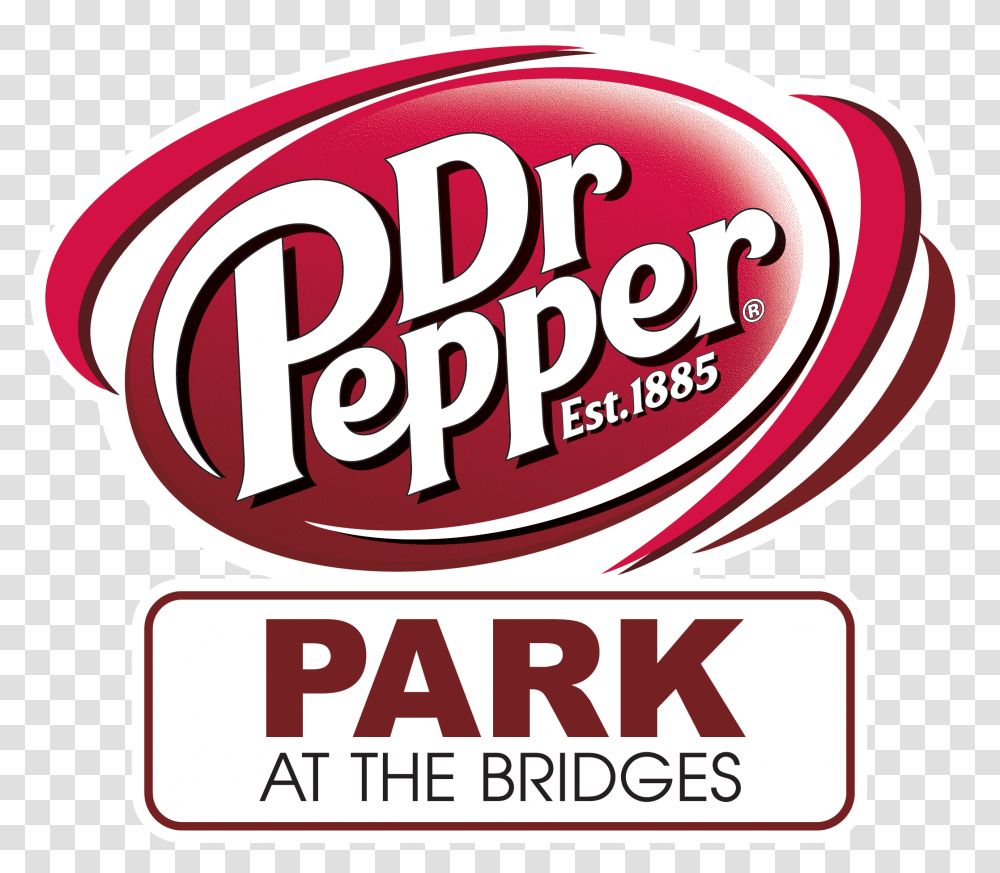 Dr Pepper Logo Dr Pepper Park Logo, Label, Trademark Transparent Png