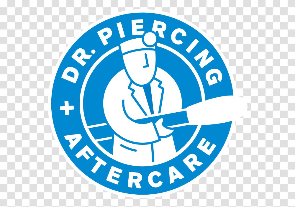 Dr Piercing Aftercare Circle, Logo, Symbol, Trademark, Machine Transparent Png