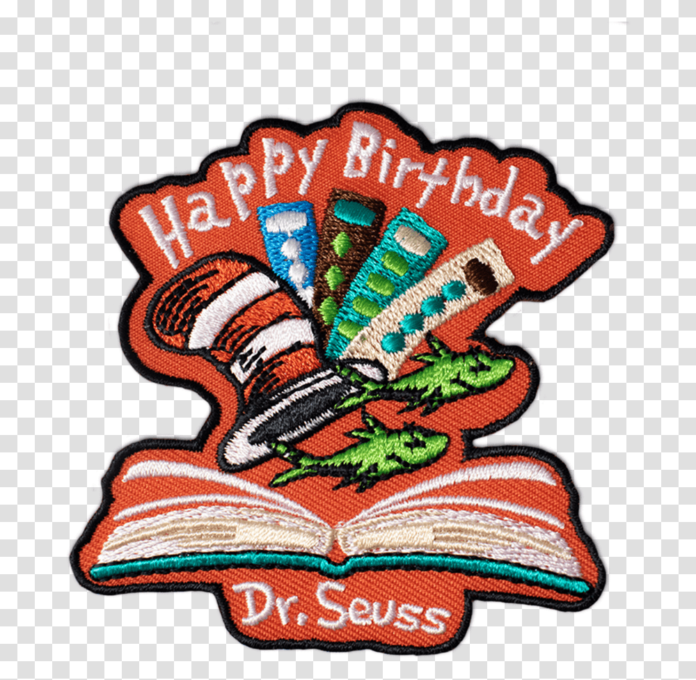 Dr Seuss Birthday Scout Patch Dr Seuss Patch, Art, Clothing, Pattern, Rug Transparent Png