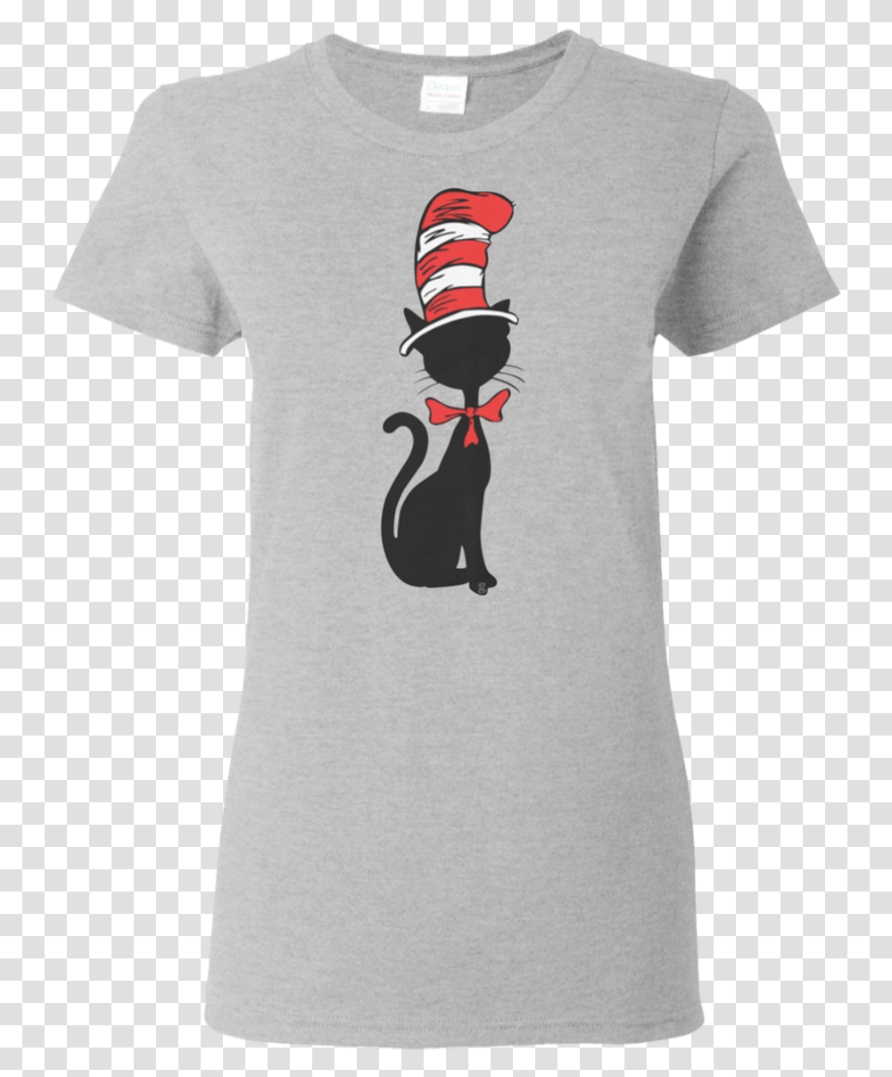 Dr Seuss Hat Cat T Shirt Hoodie Sweater Tammy Faye Bakker Shirt, Apparel, T-Shirt, Penguin Transparent Png